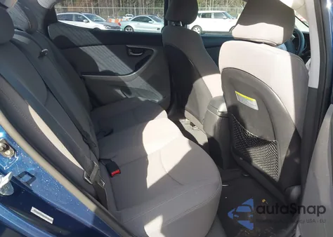 2015 Hyundai Elantra Se (Ulsan Plant) from USA, damaged, VIN KMHDH4AE9FU351076